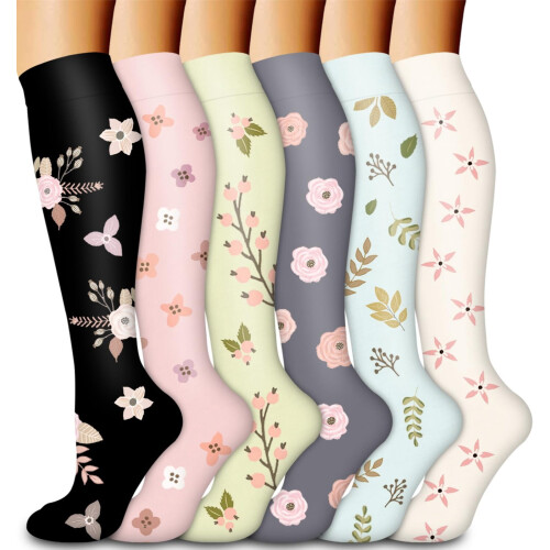 Compression Socks for Women and Men - Graduated Support, 6