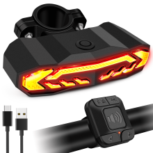 Bike Turn Signals and Tail Light with Alarm 6 Modes IP65