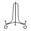 Iron Easel Plate Stand Black 6 inch 1