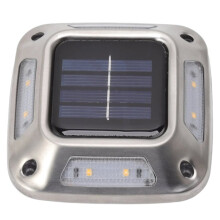 1 Lampe Solaire LED Étanche à Lumière Chaude pour Jardin, Cour ou Allée Extérieure