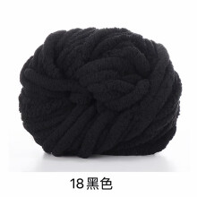 Wool Yarn Pack Black Soft Blend 1 Roll