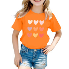 Girls Knot Tunic Tee Orange Size 120