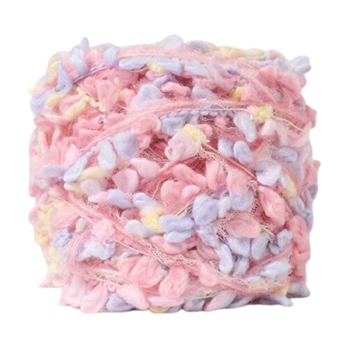 Hand Spun Art Yarn Bright Color 100g
