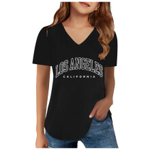 Girls Knot Tunic Top Black Size 160