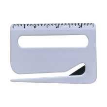 Envelope Opener with Hidden Blade Scale and Magnifier for