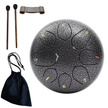 Rain Drum Outdoor Steel Tongue Drum 11.4cm 8-Tone