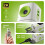 Caméra D'Action Numérique 2K, Porte-Clés Caméra, Caméscope Rétro Portable de Poche, Blanc 3