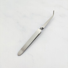 Stainless Steel Tweezers 45 Bent Tip Precision