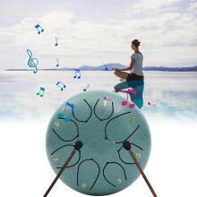 Outdoor Rain Drum Steel Tongue Drum 11.4 cm 8-Tone