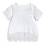 Girls Knot Tunic Top White Size 14-16 1
