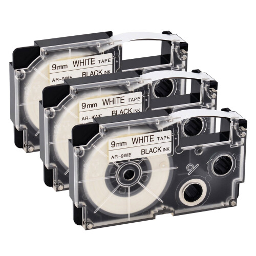Label Tape Compatible with KL Series Printers 3PK