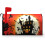 Magnetic Halloween Mailbox Cover Castle Witch Design 1