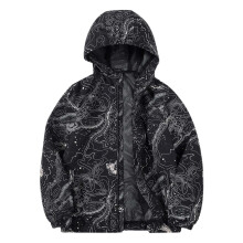 Toddler Jean Windbreaker Jacket Dark Gray Size 8
