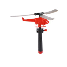 Helicopter Toy for Kids Child-Safe Plastic Pull Cord Launch