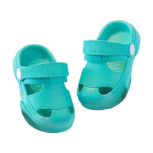 Kids Garden Clogs Green Size 3-4 Lightweight Summer Sandals
