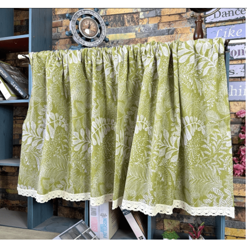 Linen Farmhouse Kitchen Valance 1 Pack