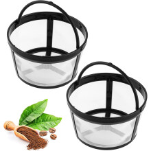 Reusable Coffee Filters Nylon Mesh 2-Pack for 4-8 Cup Mr.