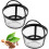 Reusable Coffee Filters Nylon Mesh 2-Pack for 4-8 Cup Mr. 1