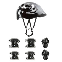 Kids Protective Gear Set Helmet Knee Elbow Wrist Guards 1