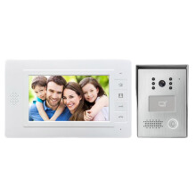 7-inch Wired Video Intercom Doorbell System with LCD