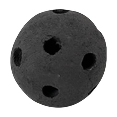 Ceramic Fire Balls Black 3 Inch for Fire Pits and Gas