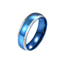 Stainless Steel Two-Tone Wedding Ring Band for Men and