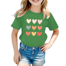 Girls Knot Tunic Tee Green Size 14-16