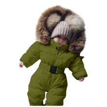 Toddler Warm Hooded Snowsuit 18-24 Months Padded Down