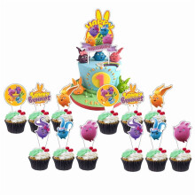 Sunny Bunnies cake topper set 6 pieces