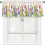 Spring Floral Kitchen Curtain Valance Pink Tulips 1