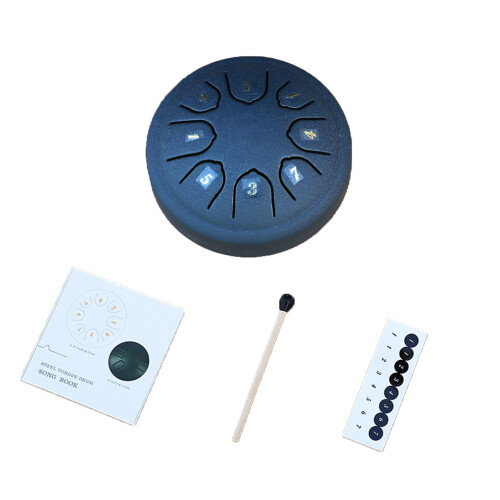 Steel Tongue Drum 4.5 inch 8 Notes