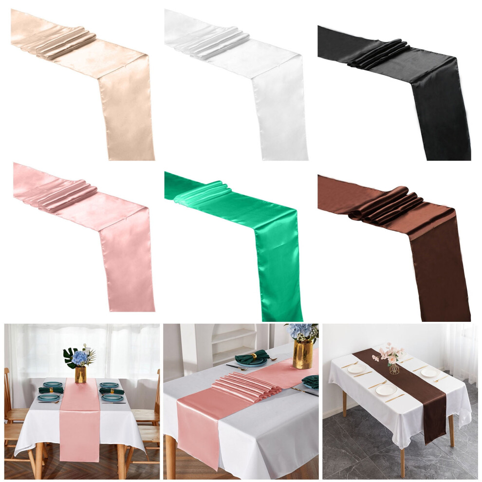Table Runner Rectangular Smooth Fabric Machine Washable