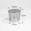 PVC termination cap stainless steel mesh 1 pack 1