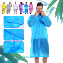 Adult raincoats reusable EVA ponchos lightweight waterproof
