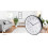 Orologio da parete silenzioso, 300 mm, termometro e igrometro 4