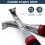 10Pcs 1inch Triangle Paint Scraper Paint Scraper Carbide Blades Double-Edged Reversible Replacement Blade 6