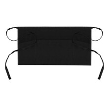 Waterproof Waitress Waist Apron with 3 Pockets, Adjustable