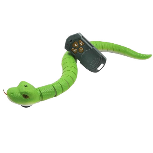 Remote-Controlled Rattlesnake Toy - Realistic and Durable