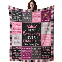 Throw Blanket for Aunt - Soft Cotton - 50" x 40"