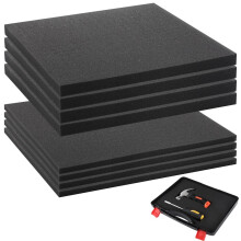 Pick & Pluck Foam Inserts 12x12in 8pcs 0.4" 0.8"