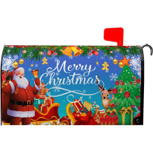 Magnetic Christmas Mailbox Cover Snowflake Deer Design