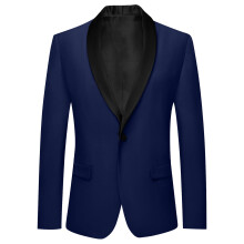 Boys Formal Jacket Dark Blue Slim Fit Winter Coat for 7-8
