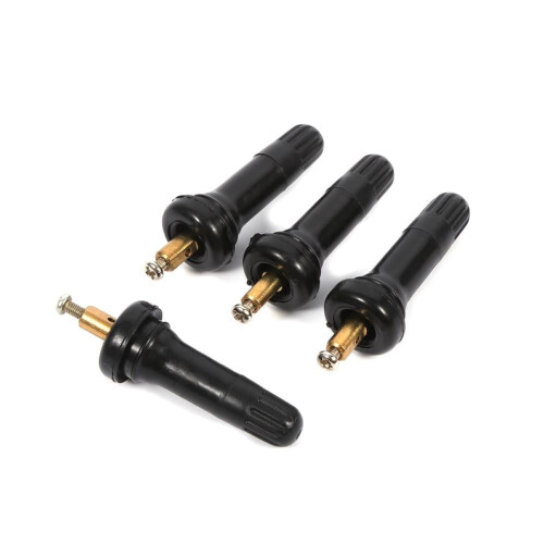 Snap-In Tire Valve Stems for TPMS Wheels 4-Pack