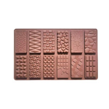 Chocolate Mold Silicone Bar Mold 12 Cavities