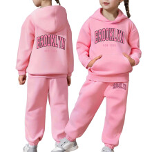 Girls Long Sleeve School Sweatsuit Pink Size 8-9 Years