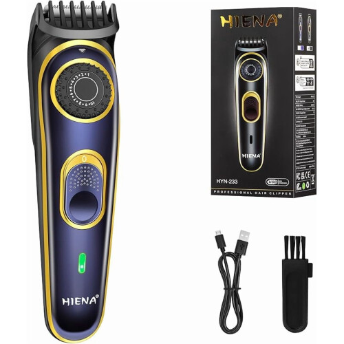 Electric Beard Trimmer for Men USB-C Rechargeable Gold
