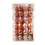 Silver Shatterproof Christmas Tree Ornaments Set 48PCS 1