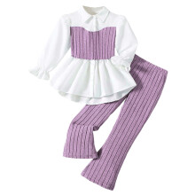 Girls' Oversized Streetwear Outfits Size 3-4 Years Purple