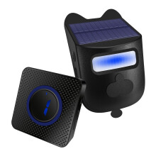 Solar Driveway Alarm Outdoor Weather-Resistant Motion Sensor