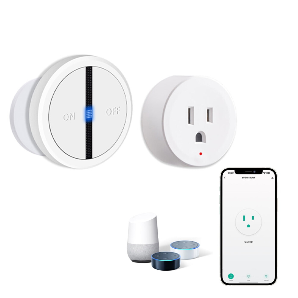 Nineleaf Wifi Smart Plug With Magnetic Remote 10A 9101399895343